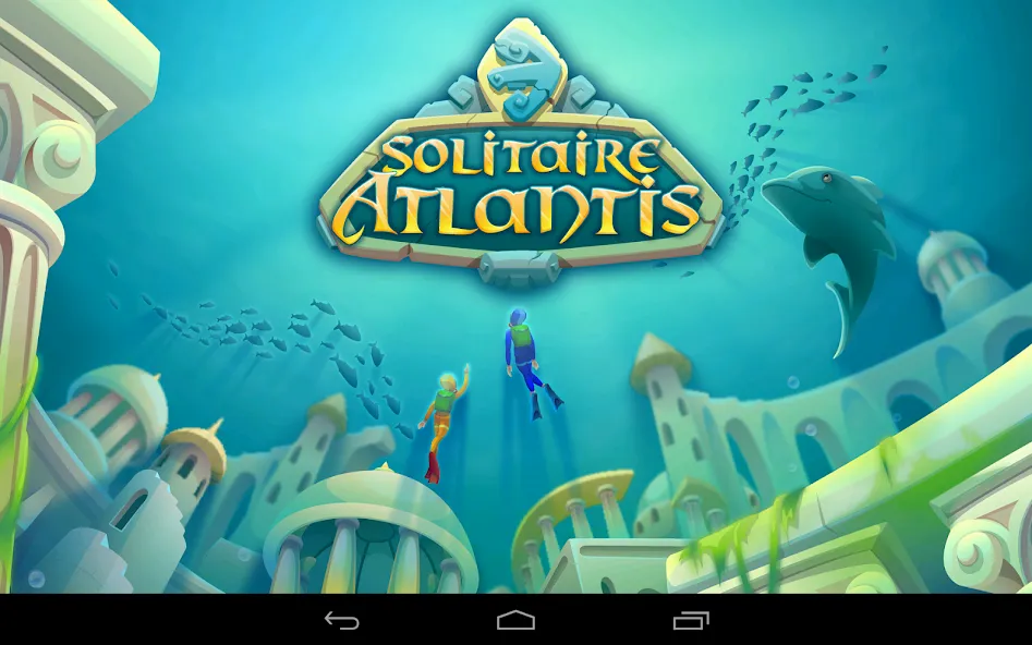 Solitaire Atlantis (олитэр Атлантис)  [МОД Бесконечные деньги] Screenshot 5