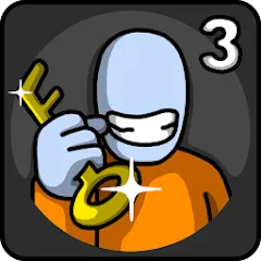 Скачать взлом One Level 3 Stickman Jailbreak (Один Уровень 3)  [МОД Menu] - последняя версия apk на Андроид