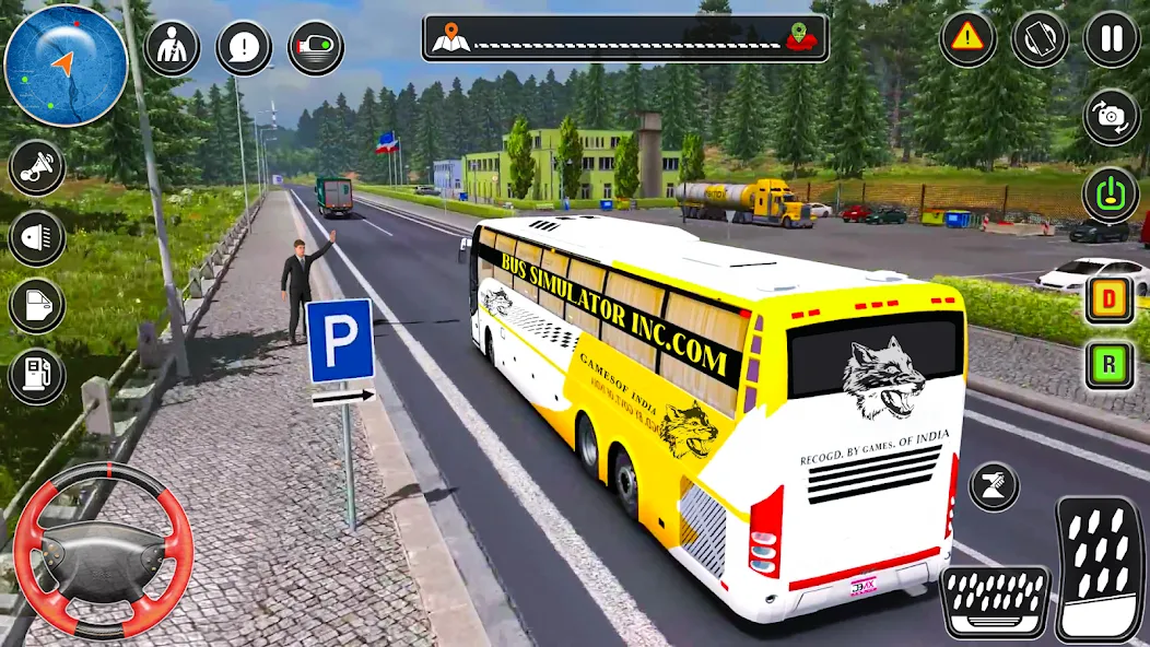 City Coach Bus City Bus Games  [МОД Unlocked] Screenshot 5