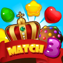 Скачать взломанную Royal Match King (Роял Матч Кинг)  [МОД Unlimited Money] - стабильная версия apk на Андроид