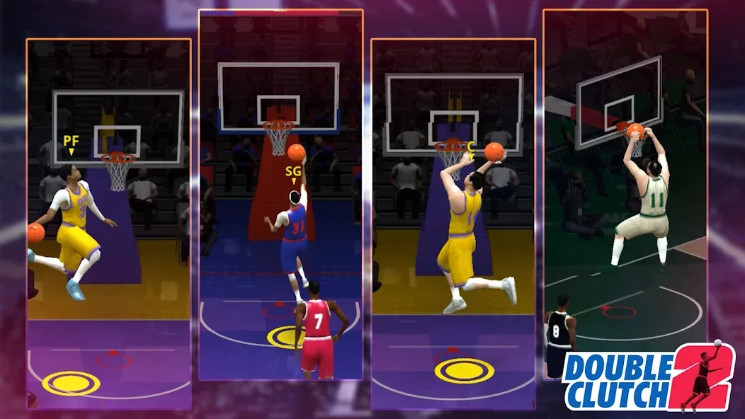 DoubleClutch 2 : Basketball (ДаблКлач 2)  [МОД Menu] Screenshot 2