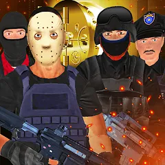 Скачать взлом Justice Rivals 3 Cops&Robbers  [МОД Unlocked] - полная версия apk на Андроид