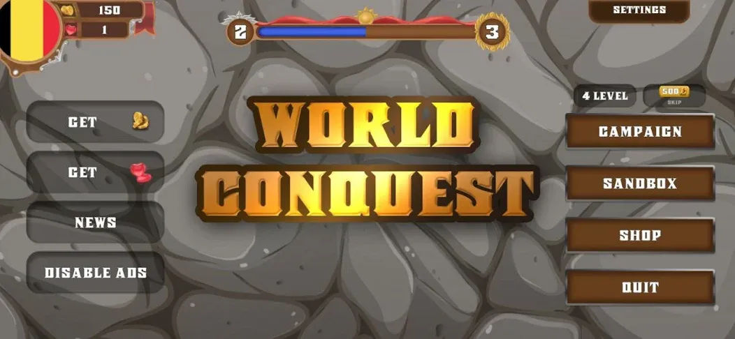 World conquest: Europe 1812 (Всемирное завоевание)  [МОД Меню] Screenshot 5