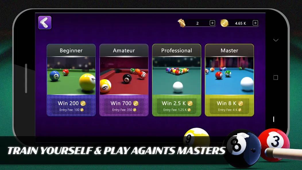 8 Ball Billiards Offline Pool (Балл Бильярд Оффлайн Пул)  [МОД Unlimited Money] Screenshot 2