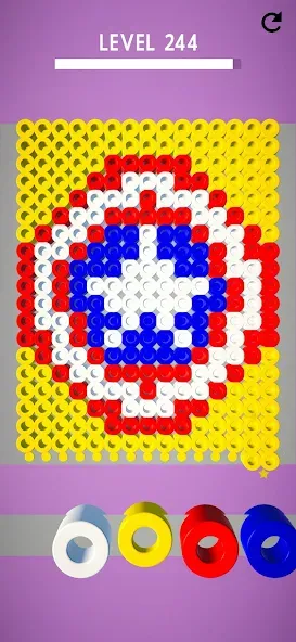 Hama Beads: Colorful Puzzles (Хама бидс)  [МОД Бесконечные монеты] Screenshot 3