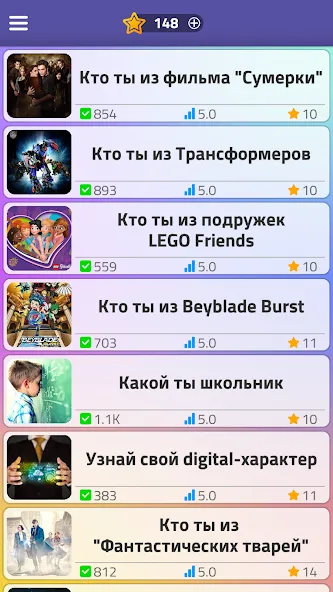 Тесты 2: Кто ты?  [МОД Unlimited Money] Screenshot 3