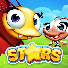 Скачать взломанную Match 3 Game - Fiends Stars (Матч 3 Игра)  [МОД Unlimited Money] - стабильная версия apk на Андроид