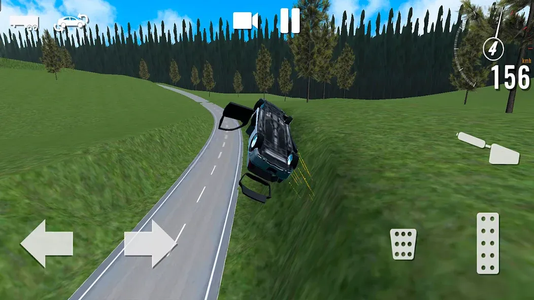 Car Crash Simulator: Accident (Кар Симулятор Столкновений)  [МОД Menu] Screenshot 2