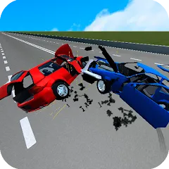 Скачать взломанную Car Crash Simulator: Accident (Кар Симулятор Столкновений)  [МОД Menu] - стабильная версия apk на Андроид