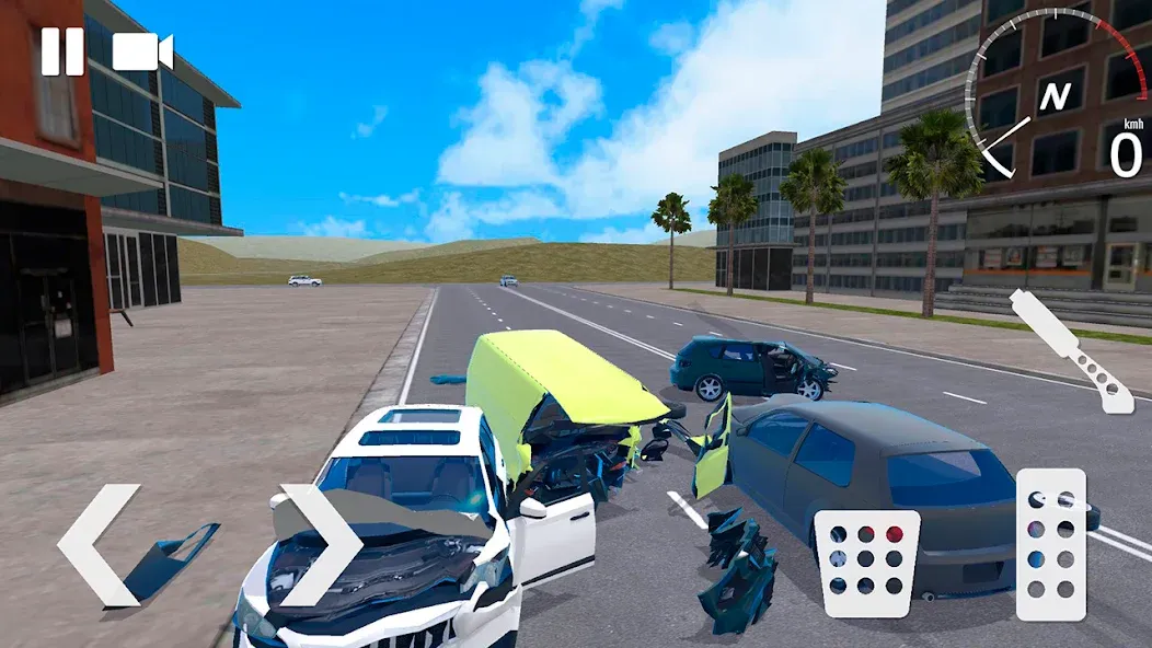 Traffic Crashes Car Crash (Трафик Краш Кар Краш)  [МОД Unlimited Money] Screenshot 3