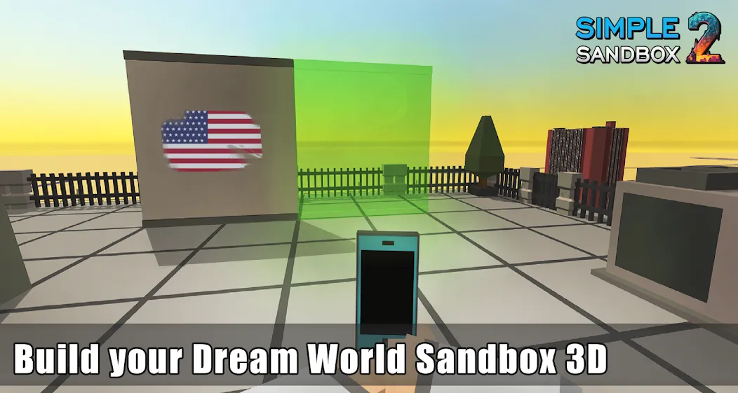 Simple Sandbox 2 (Симпл Сандбокс 2)  [МОД Бесконечные деньги] Screenshot 1