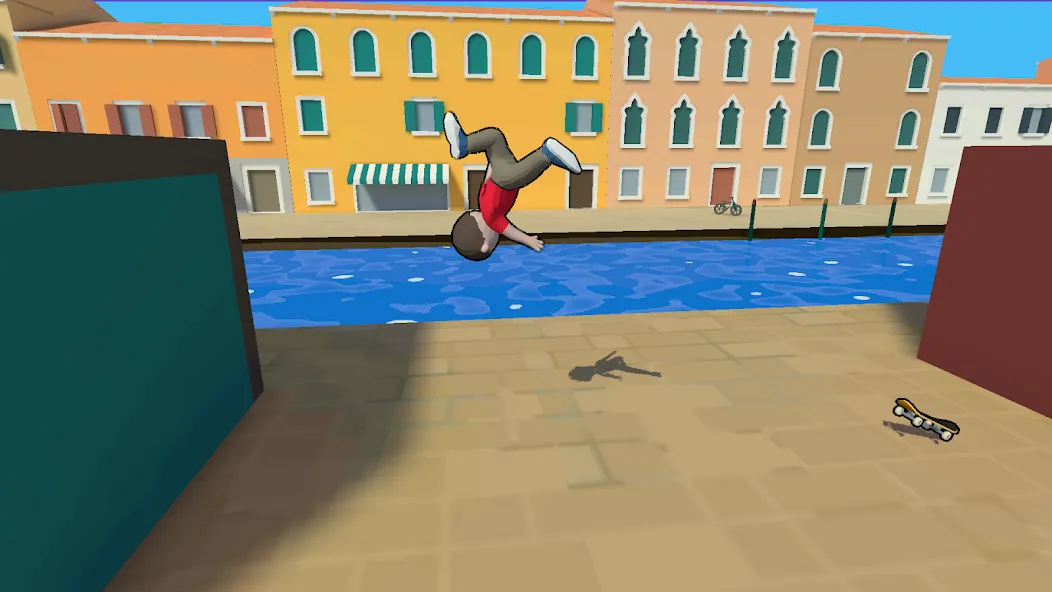 Skate King: Skateboard Stunts (Скейт Кинг)  [МОД Много монет] Screenshot 1