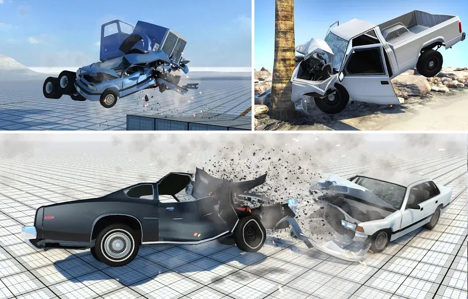 Car Crash Damage Engine Wreck (Кар Крэш Дамаг Энджин Врек)  [МОД Бесконечные деньги] Screenshot 3