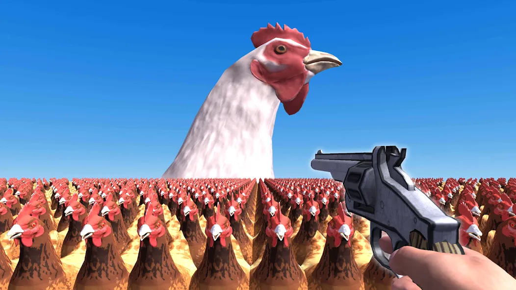 Cluck Shot: Chicken War FPS (Клак Шот)  [МОД Mega Pack] Screenshot 1