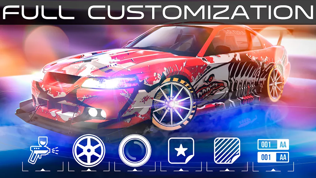 Hard Racing - Real Drag Racing (Хард Рейсинг)  [МОД Unlimited Money] Screenshot 4