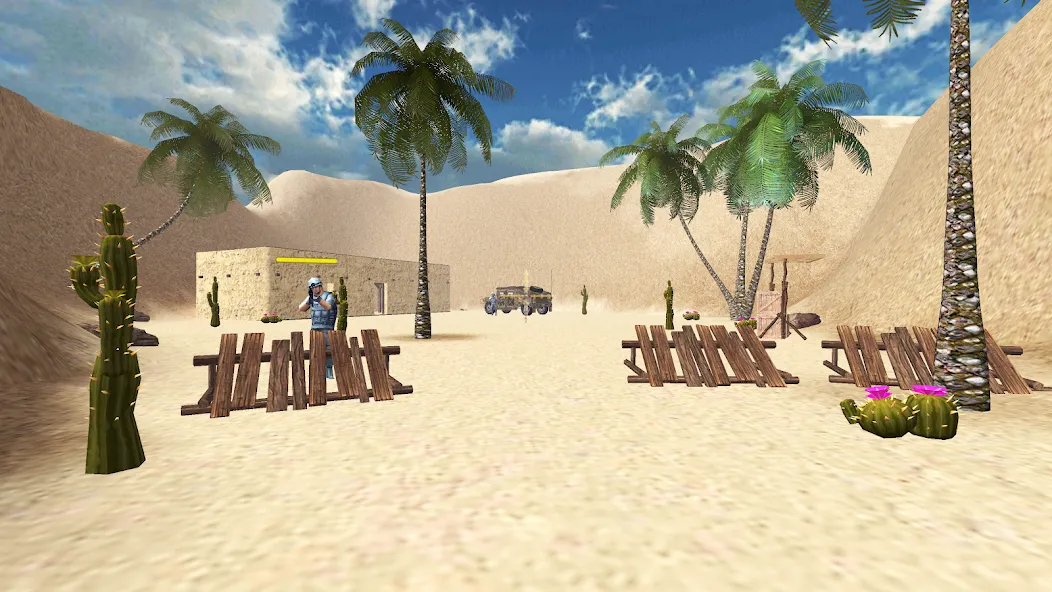 Desert Hawks: Soldier War Game  [МОД Много монет] Screenshot 4