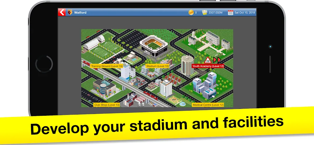 Soccer Tycoon: Football Game  [МОД Unlimited Money] Screenshot 2