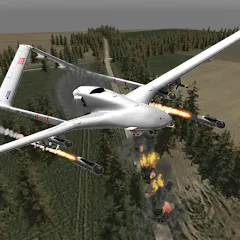 Скачать взломанную Drone Strike Military War 3D (Дрон Удар Военная Война 3D)  [МОД Menu] - последняя версия apk на Андроид