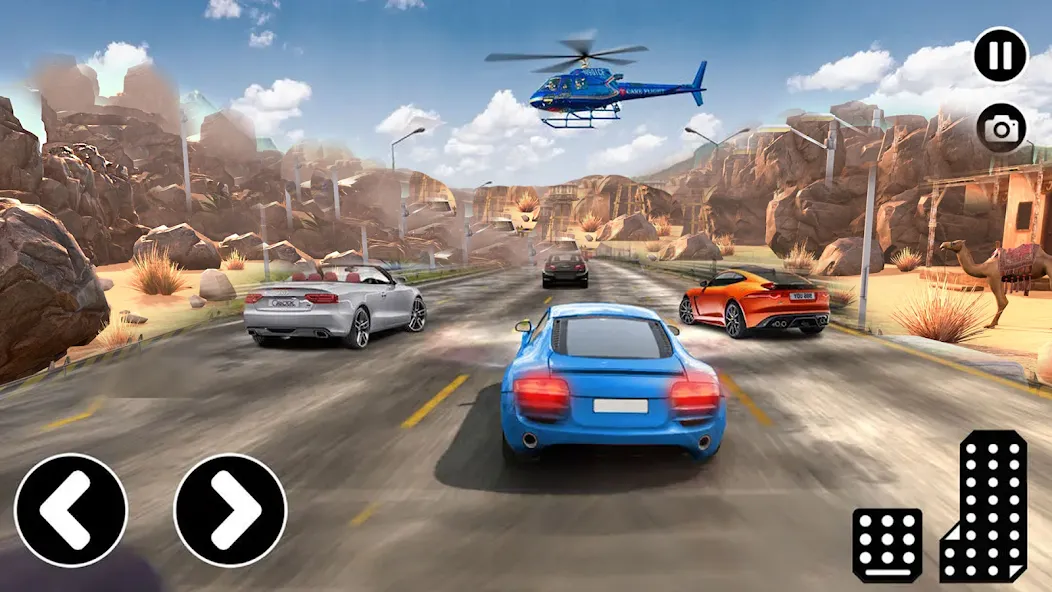 Car Highway Racing for Speed (Трафик Рейсер Трафик игры)  [МОД Menu] Screenshot 2