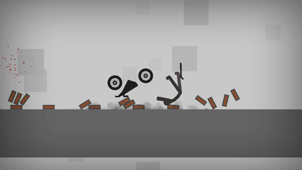 Stickman Dismounting (тикман Дисмаунтинг)  [МОД Меню] Screenshot 3