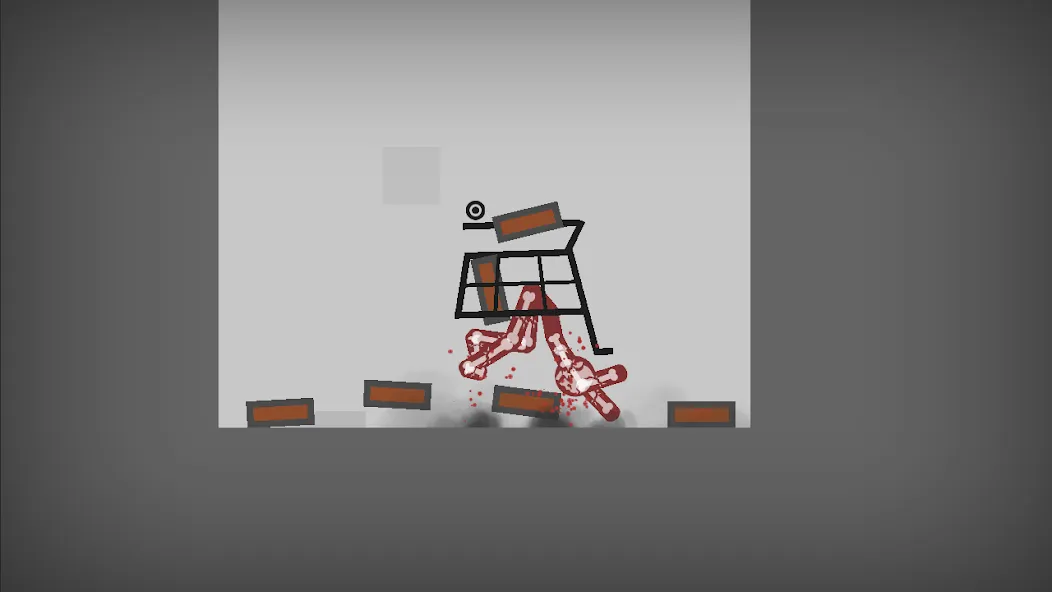 Stickman Dismounting (тикман Дисмаунтинг)  [МОД Меню] Screenshot 5