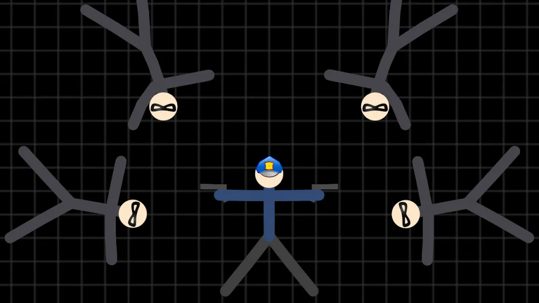 Stickman Warriors (Сткмен Вонсы)  [МОД Unlimited Money] Screenshot 1