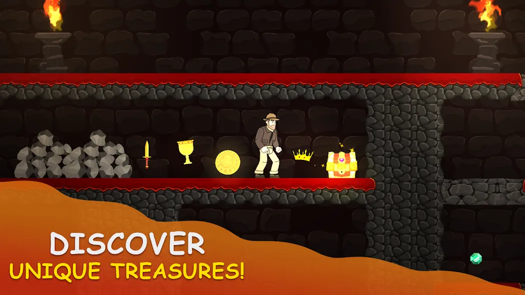 Volcano Escape (Вулканическое бегство)  [МОД Unlocked] Screenshot 3