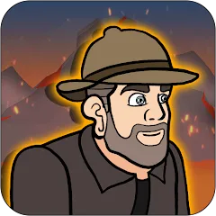 Взломанная Volcano Escape (Вулканическое бегство)  [МОД Unlocked] - полная версия apk на Андроид