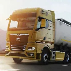 Скачать взломанную Truckers of Europe 3 (Тракеры Европы 3)  [МОД Много денег] - стабильная версия apk на Андроид