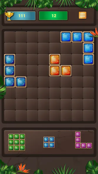 Block Puzzle (Блокголоволомка)  [МОД Бесконечные деньги] Screenshot 5