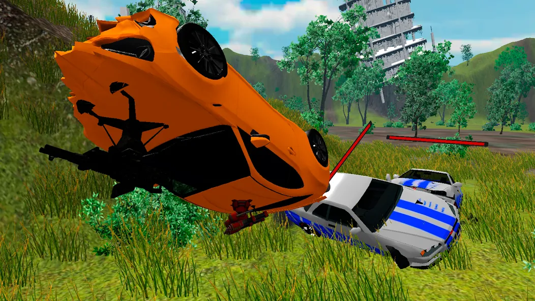 Car Crash Arena Simulator 3D  [МОД Mega Pack] Screenshot 1