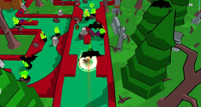 MiniGolf Madness: Halloween (МиниГольф безумие)  [МОД Menu] Screenshot 4