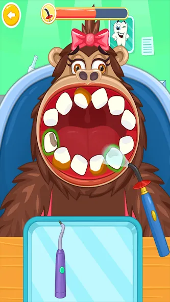 Children's doctor : dentist  [МОД Меню] Screenshot 4