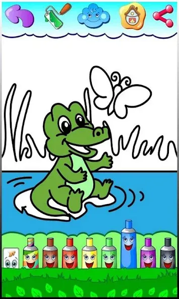 Coloring pages  [МОД Много денег] Screenshot 4