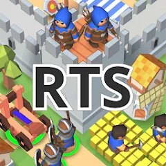 Взлом RTS Siege Up! - Medieval War  [МОД Mega Pack] - полная версия apk на Андроид