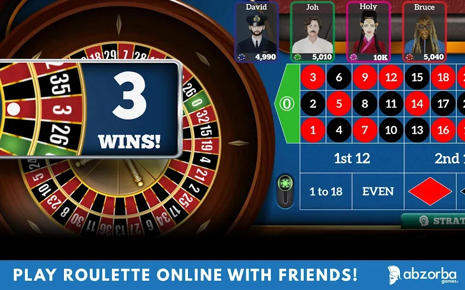 Roulette Live Casino Tables (Рулетка Лайв)  [МОД Unlocked] Screenshot 1