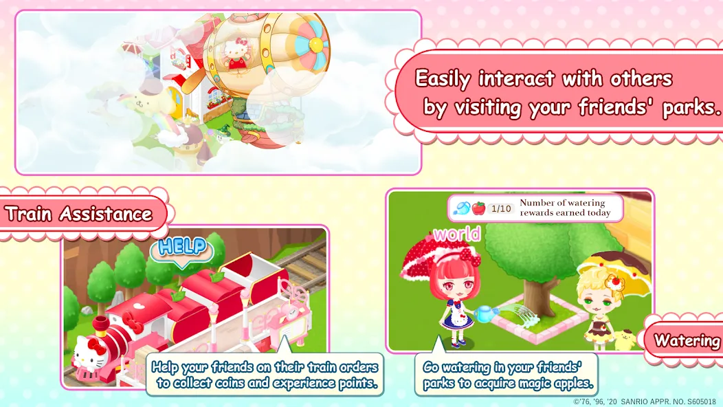 HelloKittyWorld2 Sanrio Kawaii (ХеллоуКиттиВорлд2 Санрио Каваии)  [МОД Unlocked] Screenshot 5