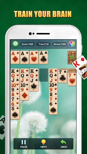 Solitaire Puzzle : Card Jigsaw (Солитер головоломка)  [МОД Бесконечные деньги] Screenshot 3