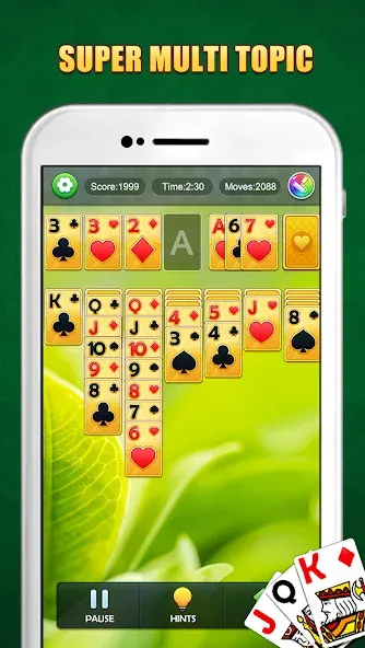 Solitaire Puzzle : Card Jigsaw (Солитер головоломка)  [МОД Бесконечные деньги] Screenshot 4