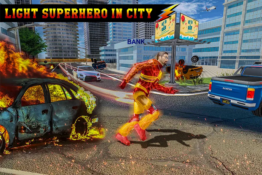 Light Superhero Speed Hero  [МОД Mega Pack] Screenshot 3