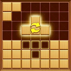 Скачать взлом Wood Block Puzzle Addictive  [МОД Много денег] - стабильная версия apk на Андроид