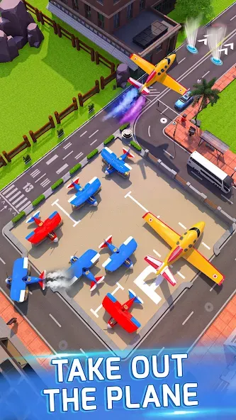 Runway Parking Jam (Ранвей Паркинг Джем)  [МОД Много монет] Screenshot 2