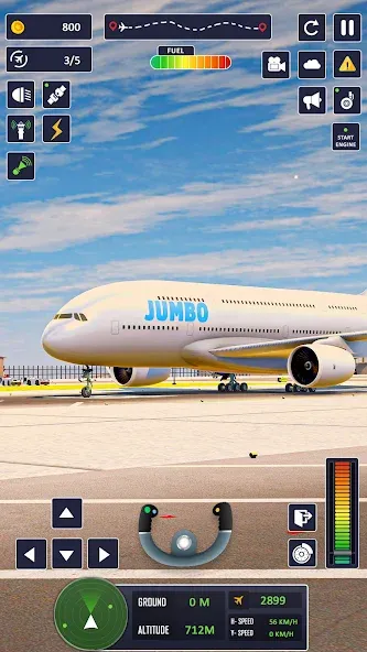 Airplane Game Flight Simulator  [МОД Mega Pack] Screenshot 4