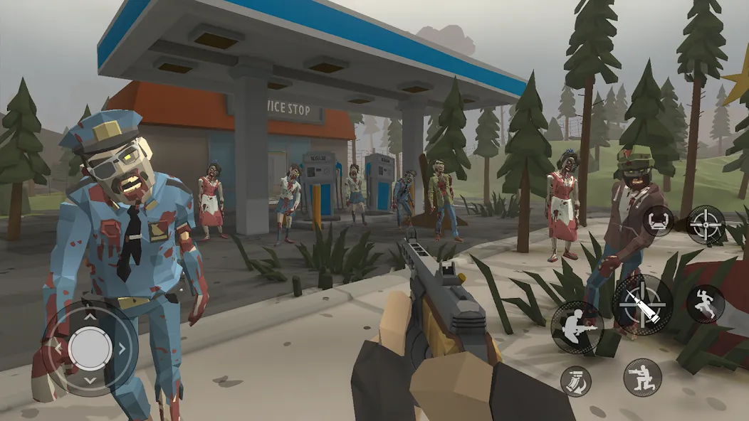 The Walking Zombie 2: Shooter (Зе Волкинг Зомби 2)  [МОД Много монет] Screenshot 5