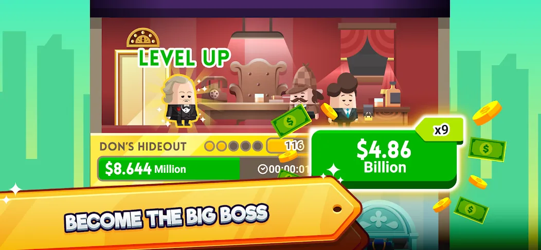 Cash, Inc. Fame & Fortune Game  [МОД Бесконечные монеты] Screenshot 5