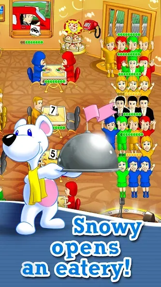 Lunch Rush HD Restaurant Games  [МОД Много монет] Screenshot 1