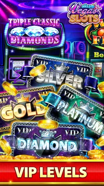 VEGAS Slots by Alisa – Free Fu (Вегас Слоты от Алисы)  [МОД Unlimited Money] Screenshot 4