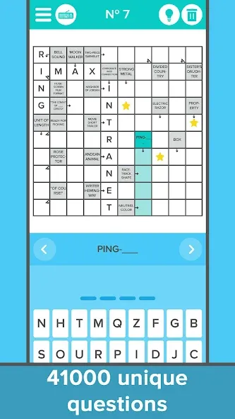 Crossword: Arrowword puzzles  [МОД Бесконечные монеты] Screenshot 1