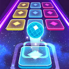 Взлом Color Hop 3D - Music Game (Цветной Хоп 3D)  [МОД Много денег] - полная версия apk на Андроид