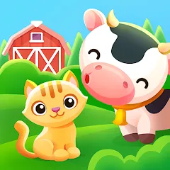 Взломанная Animal sounds games for babies  [МОД Бесконечные деньги] - полная версия apk на Андроид